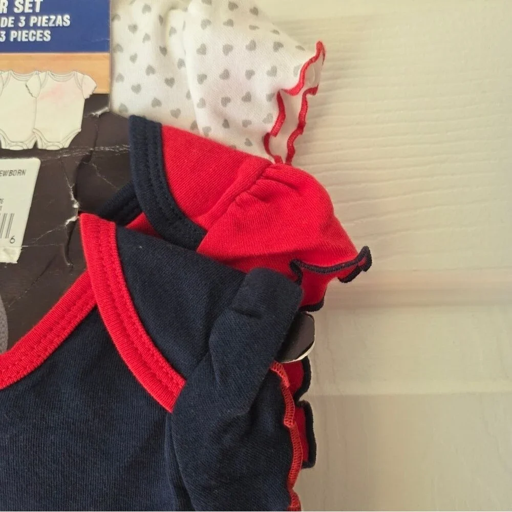 Washington Wizards Baby Girl Set 0-3M, 3-6M, 6-9M, 18M 3pc NWT NBA Basketball